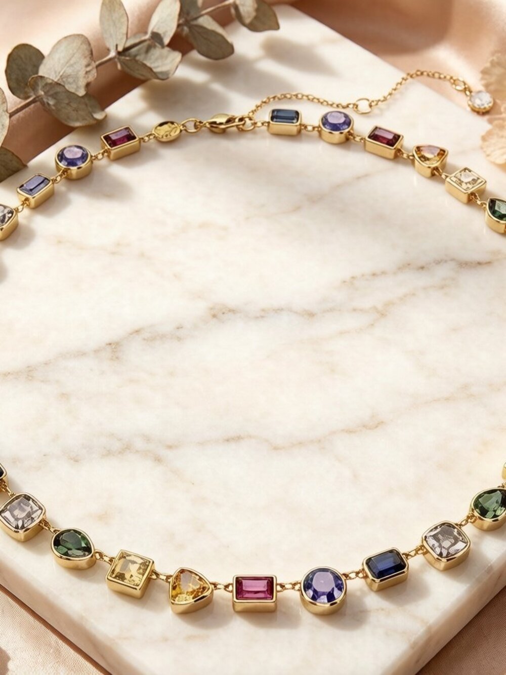 Swarovski Stilla Flowing Radiance Fashionable Women's Necklace - Picture 2 of 3